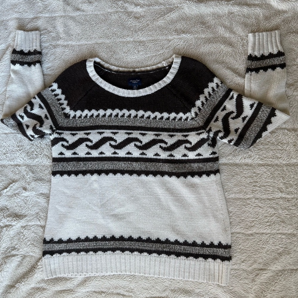 Cosy winter sweater crew neck